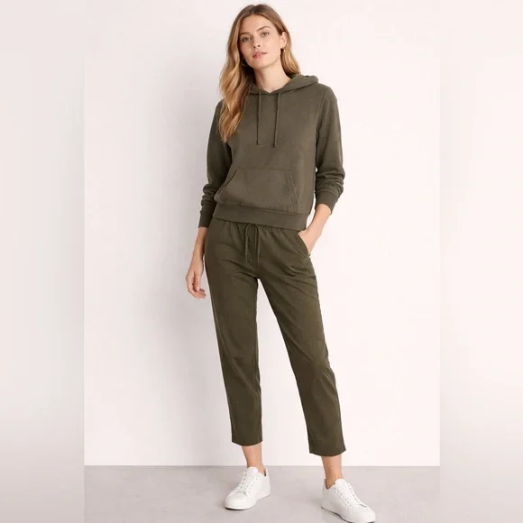 H&M Olive Hoodie • Screen Worn on Cruel Intentions• Soft Lounge Pullover• Size S - Picture 3 of 12